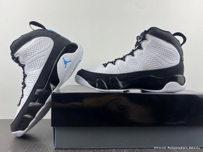 Official Maikesneakers Jordan CT8019-140 Retro 9 Air University Blue 0705